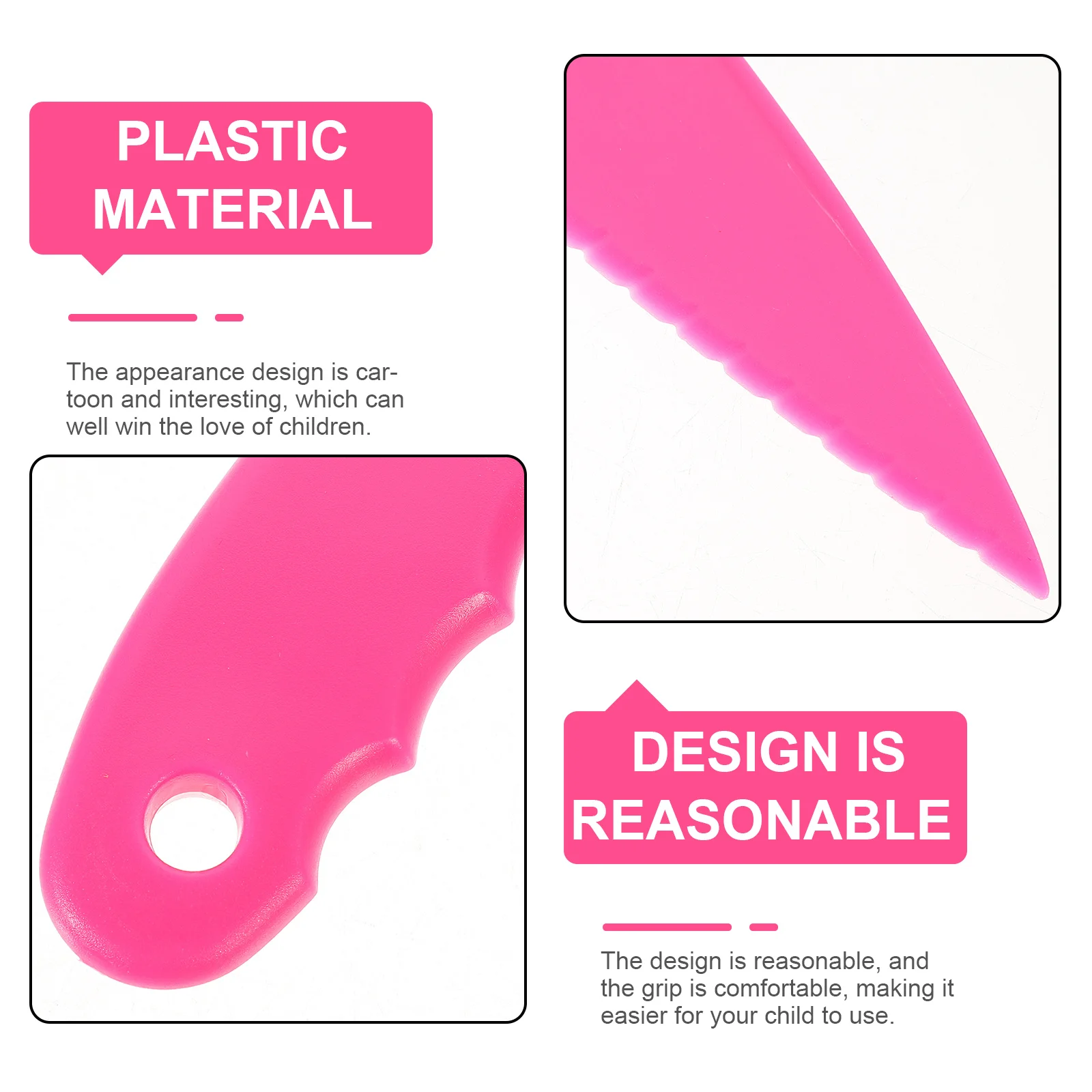 

8 шт. пластиковый резак для фруктов для малышей, безопасный кухонный режущий инструмент, маленький ручной резак для овощного хлеба, многофункциональные хлеборезки