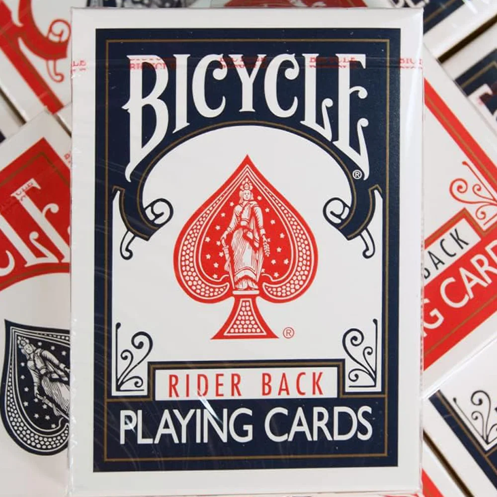 Blue Red Bicycle Paper Playing Cards  Rider Back Standard Decks Poker Cards Games Magic Tricks