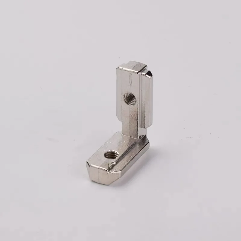 5/10/15pcs 2020 3030 4040 4545 90 ° / 180 ° aluminum profile extrusion T-slot internal corner connector joint support with screw
