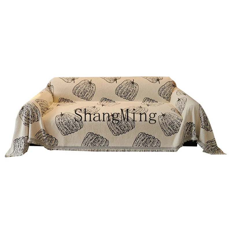 

ZYY retro high-end skin-friendly four-season universal sofa towel cover cloth pad full cover