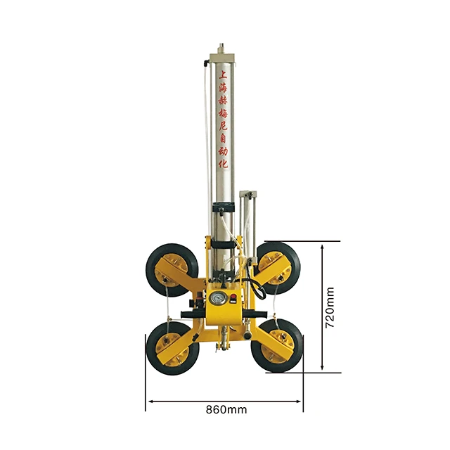 

250kG pneumatic High Speed Glass Vacuum lifter suction cup for Insulating Glass Production Line