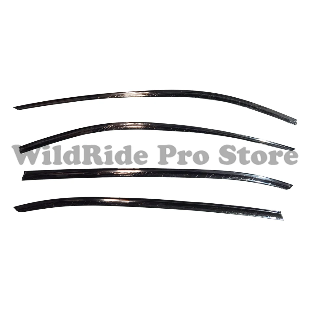 1 set For CAR WINDOW VISOR WIND DEFLECTOR WEATHER SHIELD SUN VISORS RAIN GUARD for ZEEKR 7X 2025 SIDE DOOR VENT DEFLECTORS WEATH