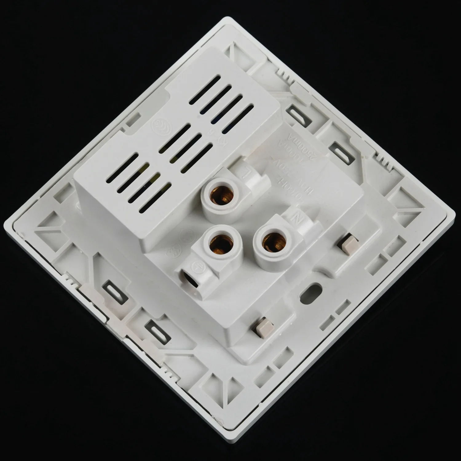 2.1A Dual USB Wall Charger Socket Adapter Universial Power Outlet Panel wite Switch