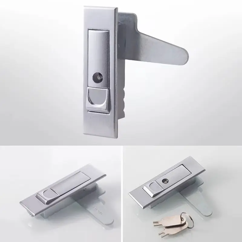 

New 5PCS Zinc Alloy Industrial Panel Lock Distribution Box Lock Switch Electric Cabinet Door Locks Machinery Equipment Locks