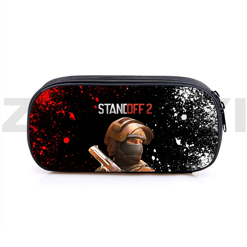 

Hot Game Standoff 2 Pencil Case Women Cosmetic Bag Kindergarten Pen Box Kids Baby Cartoon School Supplies Kawaii Gift Makeup Bag