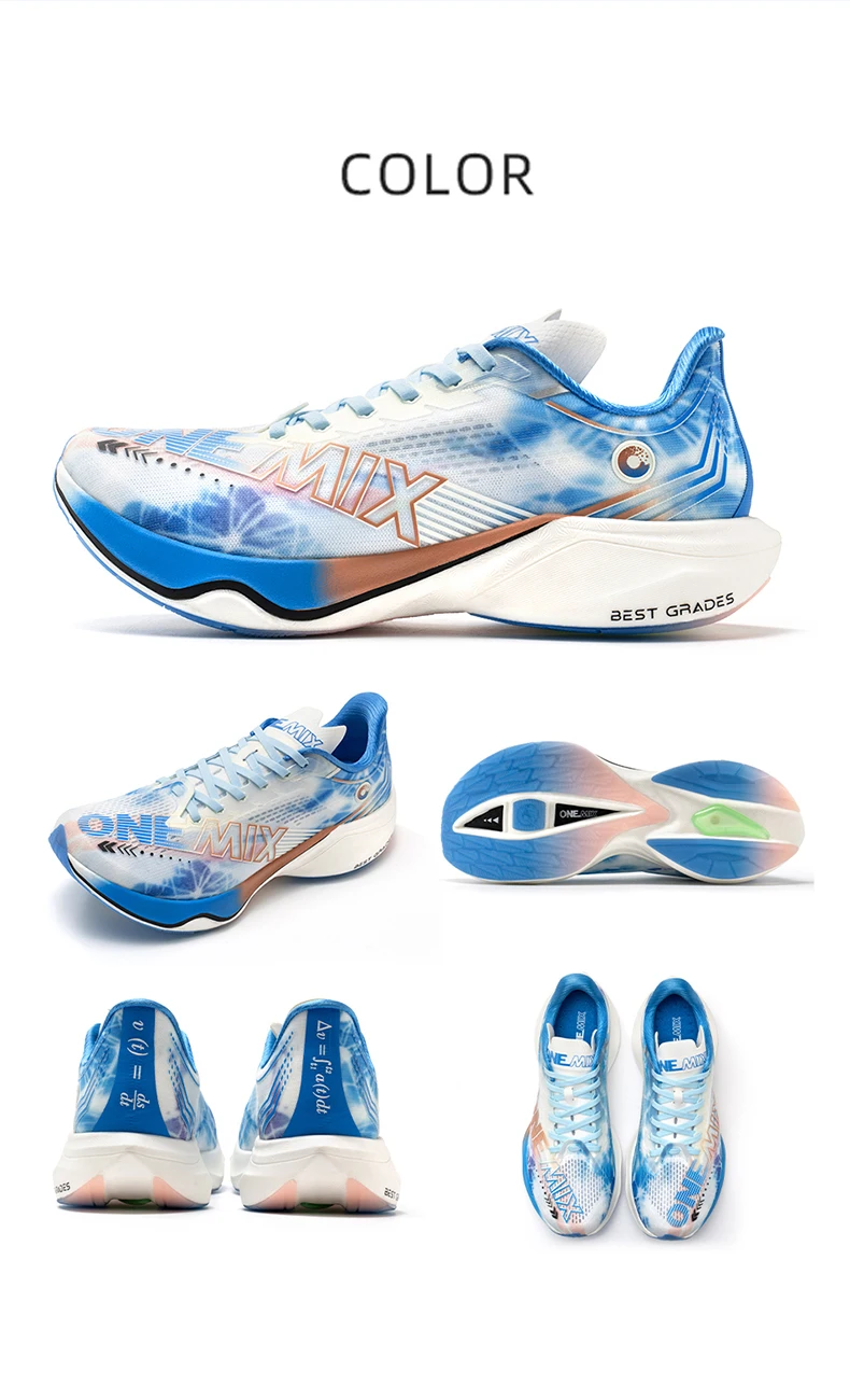 ONEMIX Nylon Carbon Plate Renn- und Trainingsschuhe für Herren mit vollständiger Stoßdämpfung, Sport-Carbon-Platte Laufschuhe – Detail 7