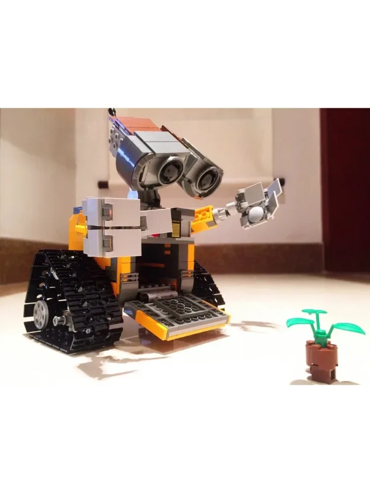 Robot per la pulizia della terra 21303 Set di blocchi da costruzione compatibili con particelle Legoed Adatto per regali di Natale 677 pezzi