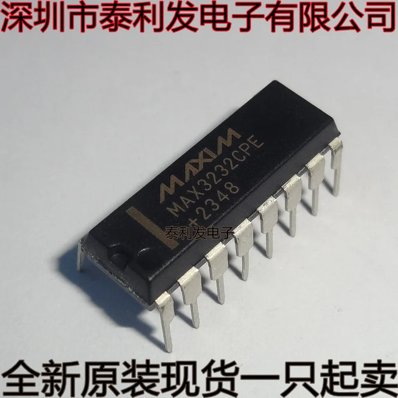 5PCS Imported MAX3232CPE MAX3232 MAX3232EPE DIP16 LIN Transceiver Brand New In Stock IC