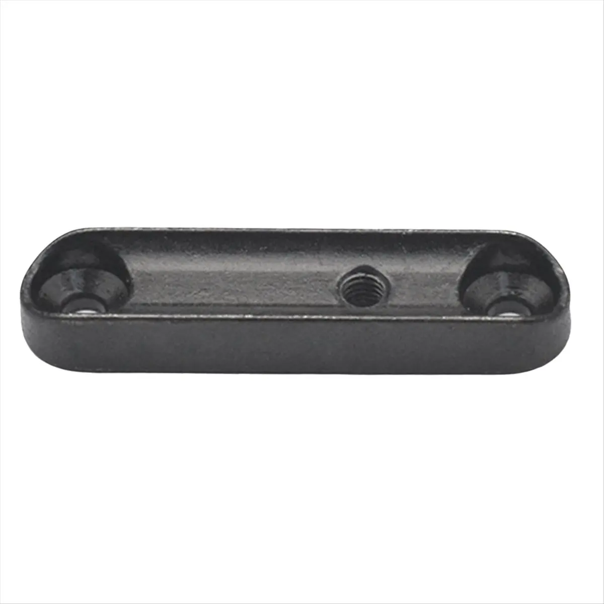 L79A Saddle Headless Electric Guitar Bridge Tailpiece with Wrench for Headless Electric Guitar Black view 4