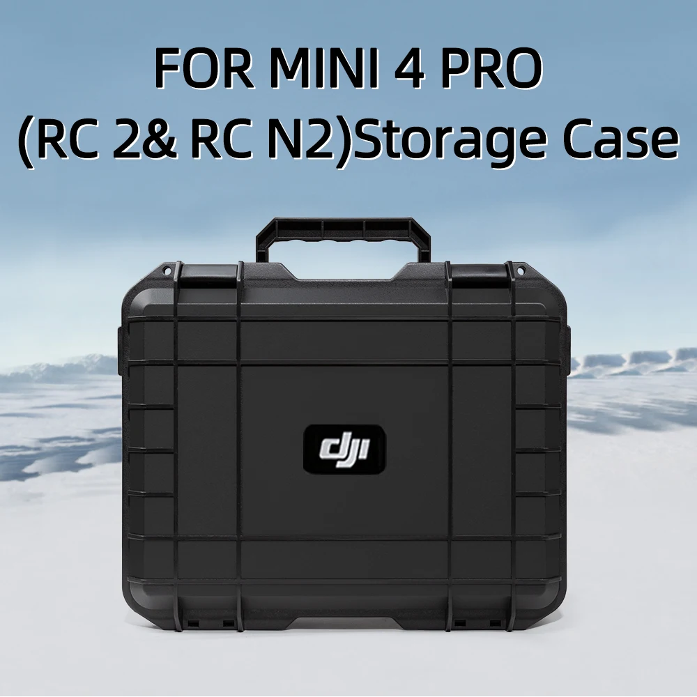 Explosion-Proof Box for DJI Mini 4 Pro Hard Shell Bag for DJI RC 2/RC-N2 Remote Control Protector Suitcase Accessories