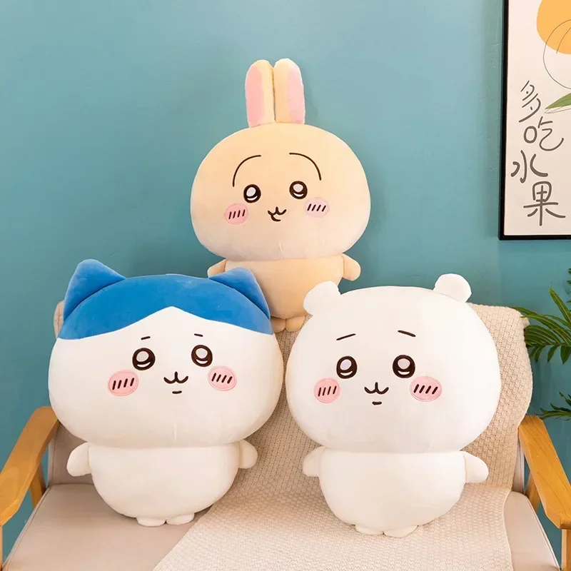 Kawaii 60cm Labubu Cartoon Ragdoll Plush Toys Cute Rabbit Ragdoll Accompany Sleep Plush Doll Pillow Children's Christmas Gift