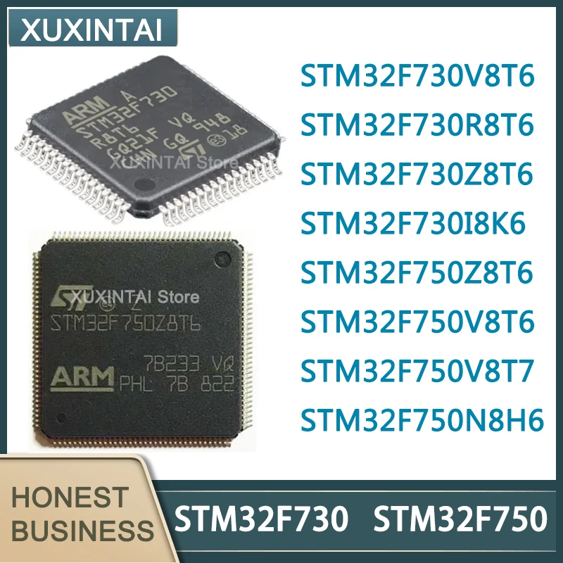 5Pcs/Lot   New Original   STM32F730   STM32F750  STM32F730V8T6 STM32F730R8T6 STM32F730Z8T6 I8K6 STM32F750Z8T6  V8T6  V8T7  N8H6