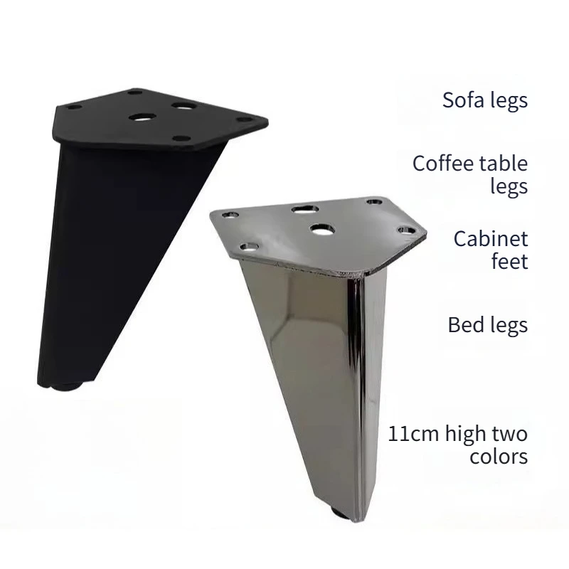 4pcs Light Luxury Furniture Support Feets Sofa Feets Coffee Table Feets Leisure Chair Legs Storage Cabinet Legs Diagonal Legs