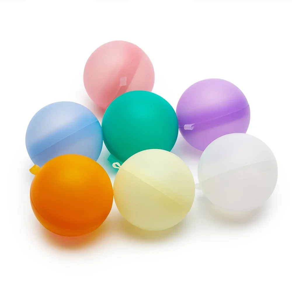 Refillable Water Ball Reusable Water Balls Splash Balls Absorbent Ball Pool Beach Toy Pool Party Toy Kids Water Fight Games