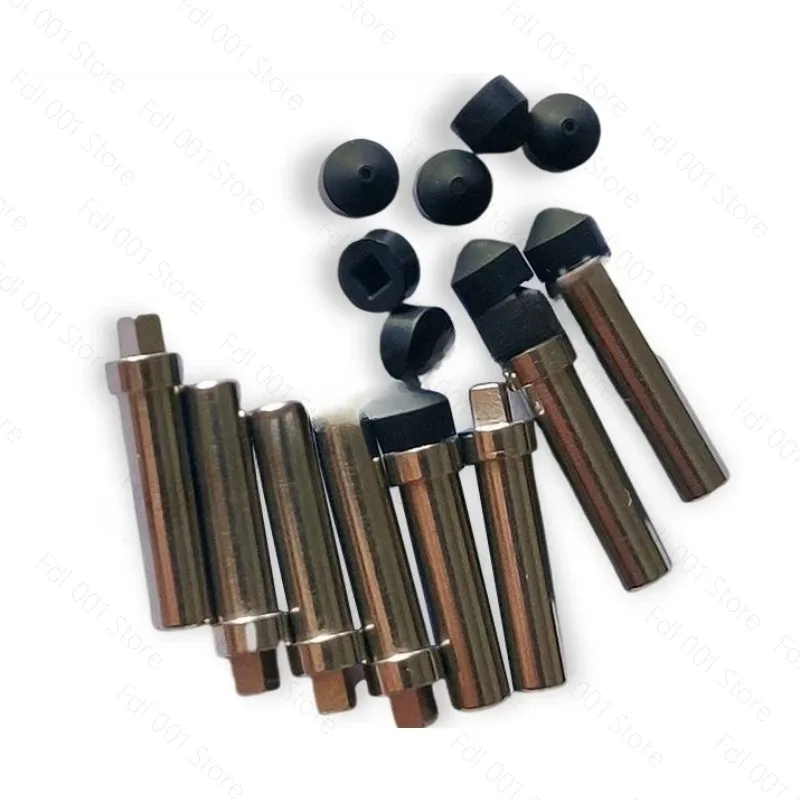 LED solid crystal machine rubber suction nozzle rod suction nozzle handle  14/17mm connecting rubber nozzle mounting