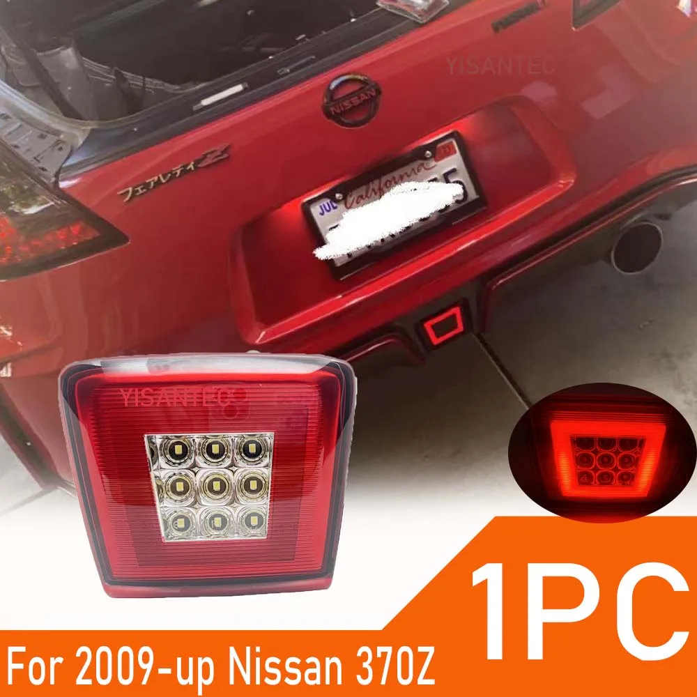 

Светодиодный задний бампер, задний фонарь в сборе, красный противотуманный стоп-сигнал, белый фонарь заднего хода для Nissan 370Z/Z34 Juke Nismo Sentra Nismo