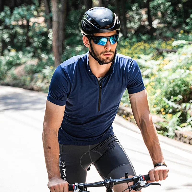 Image 7: T-shirt de sport à compression respirant et à séchage rapide pour homme, 4 couleurs, idéal pour le cyclisme, la course à pied, la gym et le fitness - Motif squelette