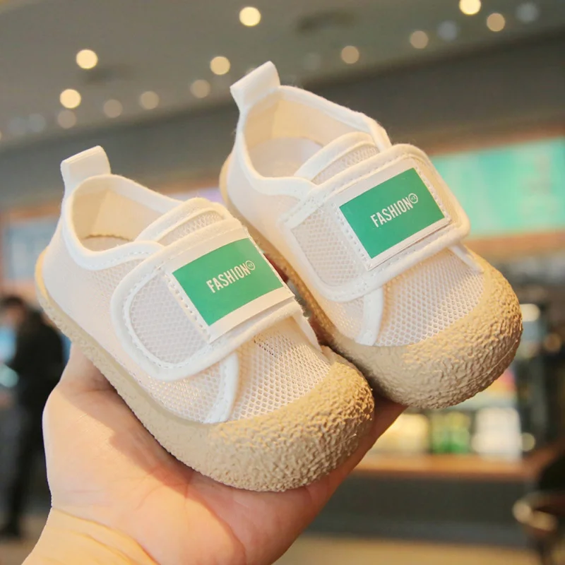 Summer Children Mesh Shoes Kids Casual Shoes Breathable Hollow Out Baby First Walkers Newborn Fashion Baby Sneakers