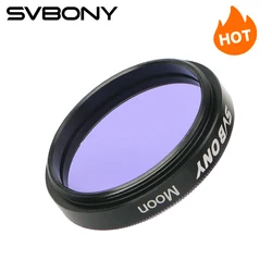 SVBONY profesjonalny filtr astronomiczny 1.25 '' filtr MOON/UV-IR/CLS do obserwacji okularów teleskopów astronomicznych