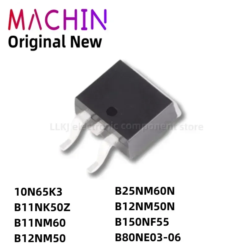 1pcs STB10N65K3 STB11NK50Z STB11NM60 STB12NM50 STB25NM60N STB12NM50N STB150NF55 STB80NE03-06 TO263 MOS FET TO-263.