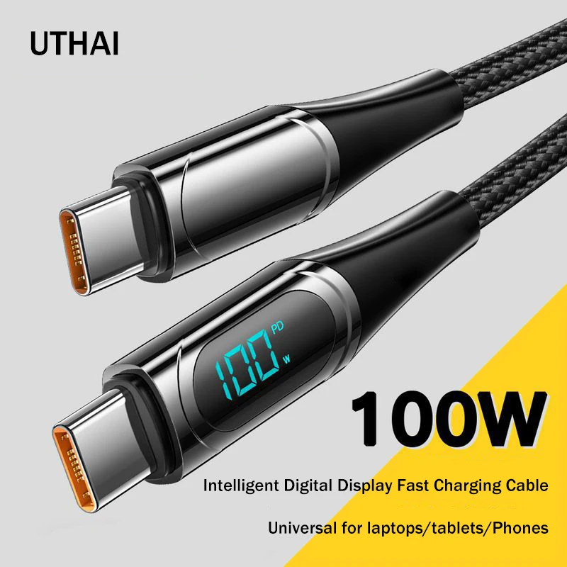 cabo-de-dados-uthai-5a-pd100w-cabo-de-carregamento-rapido-digital-adequado-para-carregar-laptops-tablets-e-telefones-celulares-ha62