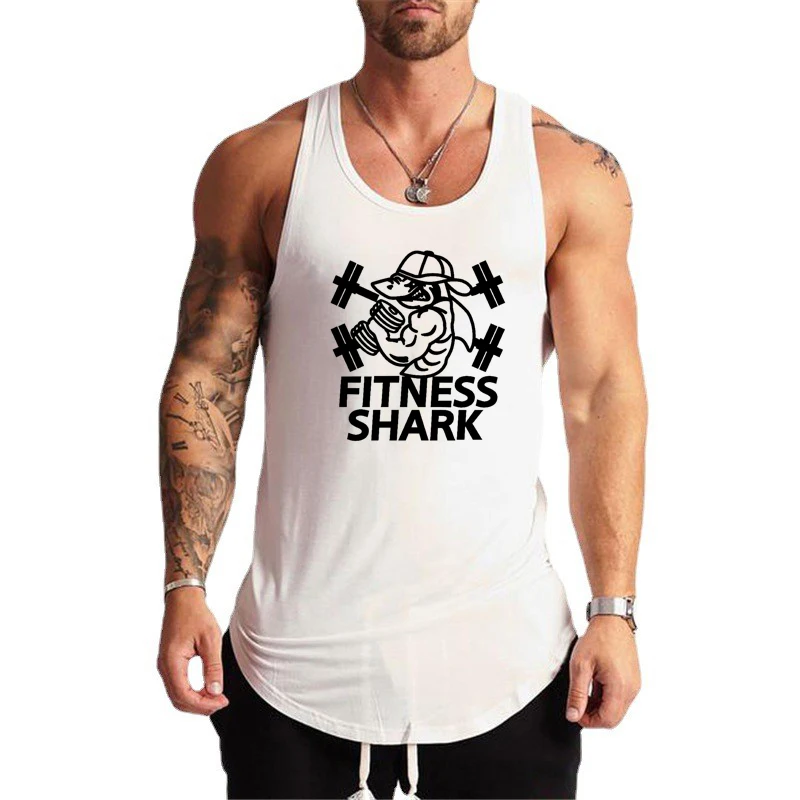 

Тренажерный зал, бодибилдинг, тренировки мышц, майки, мужские футболки без рукавов для фитнеса, хлопковая дышащая летняя одежда, баскетбольные жилеты