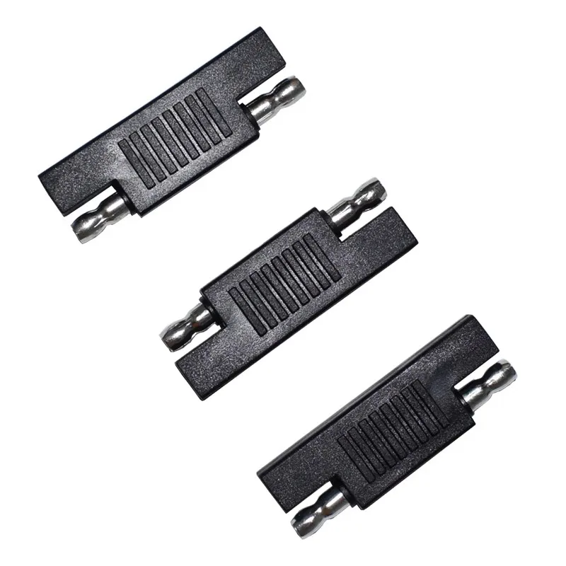 3pcs DIY SAE Polarity Reverse Adapter SAE to SAE Connector for Quick Disconnect Wire Harness SAE Connector and Maintainer