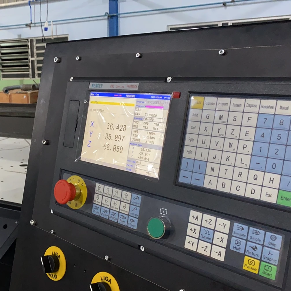 Controlador CNC de 5 ejes NEWKer, kit de controlador de corte por plasma para torno y fresadora