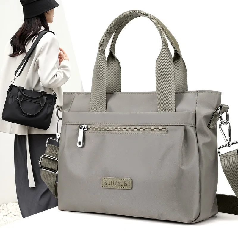 

New Women's Versatile Oxford Cloth Bag Bag Handbag Shoulder Bag Crossbody Bag Trendy Fashion Simple Casual Women's Bag Cloth Bag