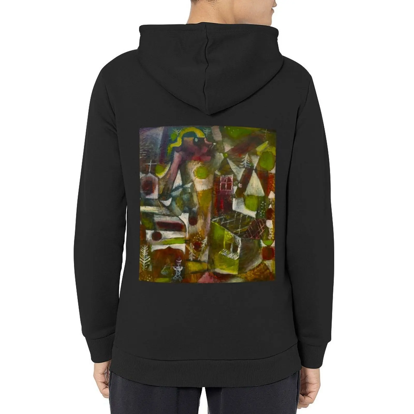 

PAUL KLEE HD - Sumpflegende 1919 Hoodie blouse mens clothing men wear new in hoodies & sweatshirts