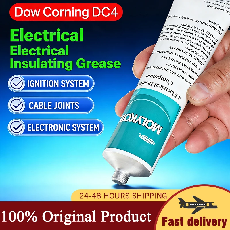 

Dow Corning Molykote DC-4 Electrical Insulating Compound High Dielectric Strength Electrical Insulating Grease