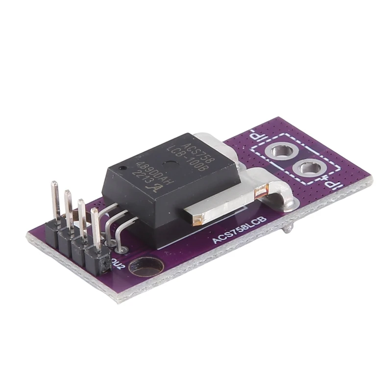 ACS758 ACS758LCB-050B Módulo de corrente Linear Hall Sensor de corrente PFF-T Detecção de corrente 3-5V