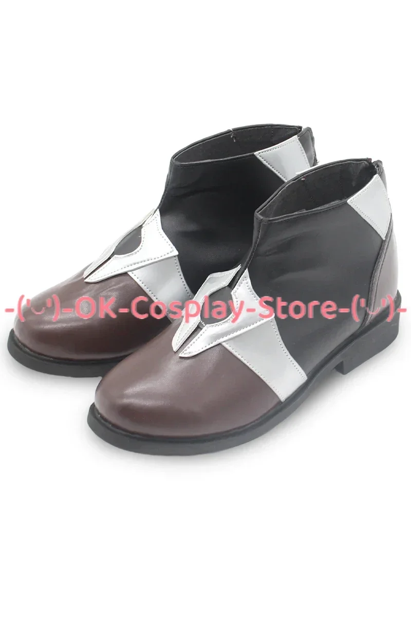 Jeu Honkai Star Rail Sampo Koski Cosplay Chaussures en cuir PU, Bottes de fête d'Halloween, Accessoire, Sur mesure