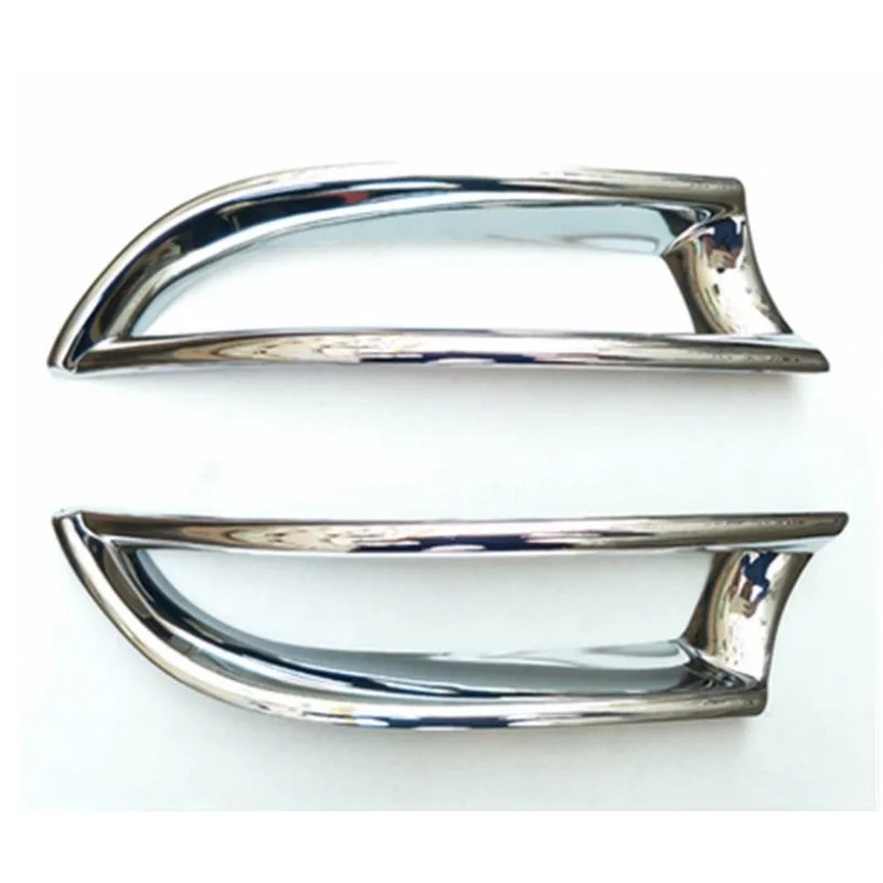 Car-styling For Honda CRV CR-V 2012 2013 2014 high quality ABS Chrome Rear+Front fog lamp cover trim Car-styling