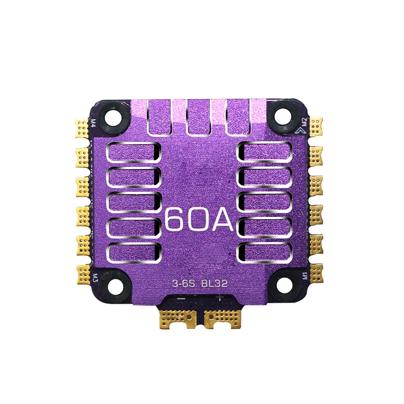 

Professional 4in1 ESC 60A 3-6S Brushless Speed Controller Integrated Board for FPV Racing Dr-ones Quadcopters and UA-V Upgrades