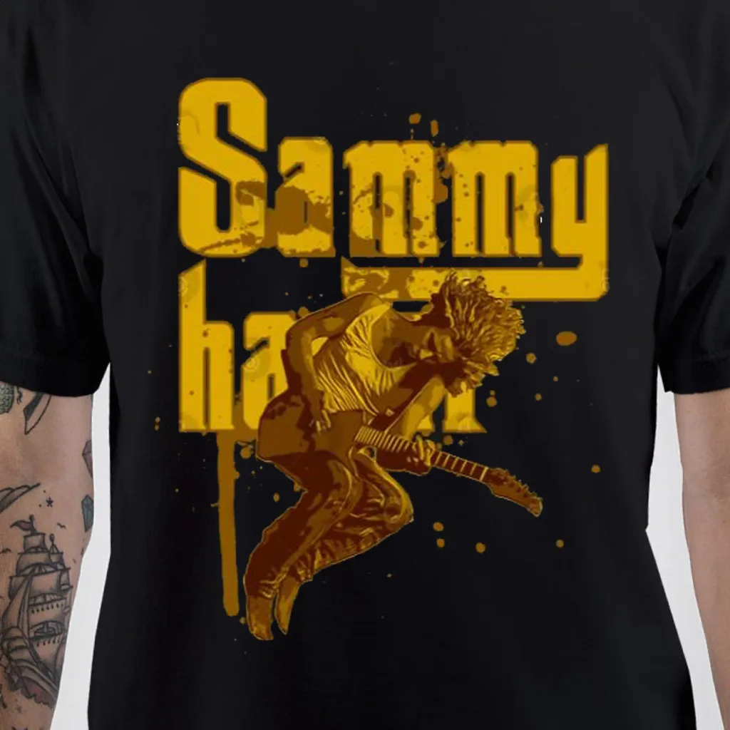 Sammy Hagar black T-shirt Unisex tee All sizes S to 345Xl 2F154