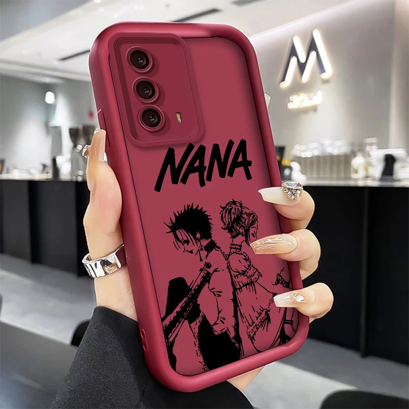 Anime NANA Cool Soft Shell For Samsung Galaxy S24 S23 S22 S21 S20 FE Note 20 Ultra Plus Eye Ladder Phone Case Coque Back Cases