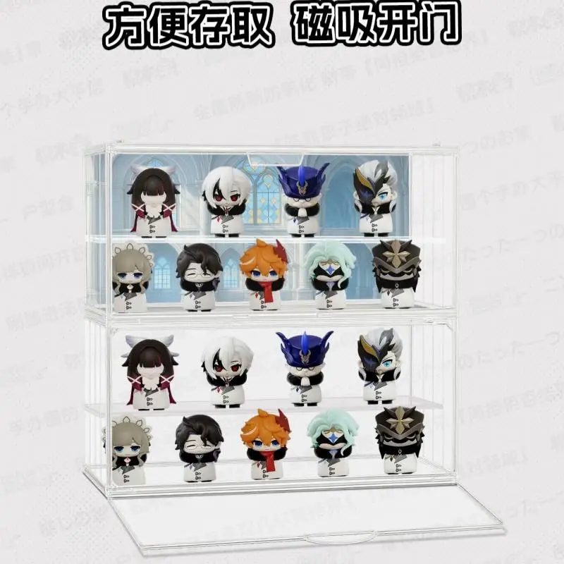 صندوق تخزين دمية تشاوبلاي لهاتف جينشين إمباكت فولز التنفيذي من السلسلة Q نسخة عرض أعمى منظم لعبة الشكل