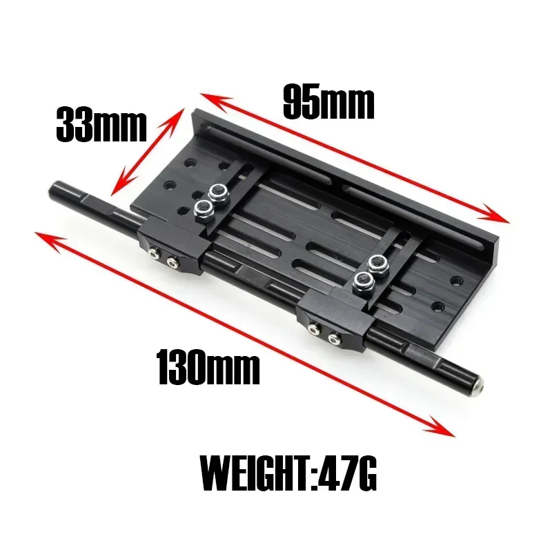

Climbing Car Pedal Competitive Pedal Side Imitation Collision for TRX4 SCX10 D90WAR and Other DIY General Purpose