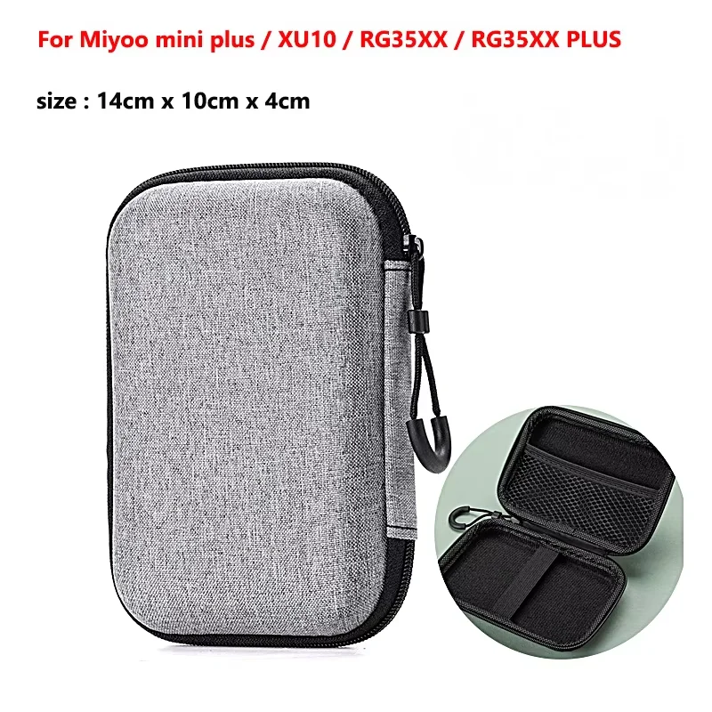 Schutzhülle für Miyoo Mini Plus M17 R36S R35S Tragbare Spielkonsole Aufbewahrungstasche Tragetasche für Anbernic RG35XX XU10