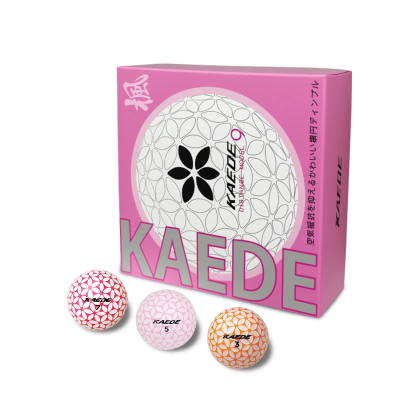 楓桜ゴルフ ダブルデッカー 長距離 レディースゴルフ 桜の花びら風洞設計で風抵抗を軽減