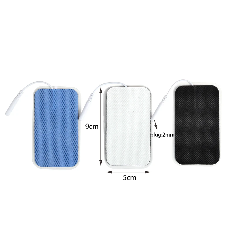 Reusable Tens Electrode Pads Ems Nerve Muscle Stimulator Self Adhesive for Pulse Digital Electrode Patch Physiotherapy Machine