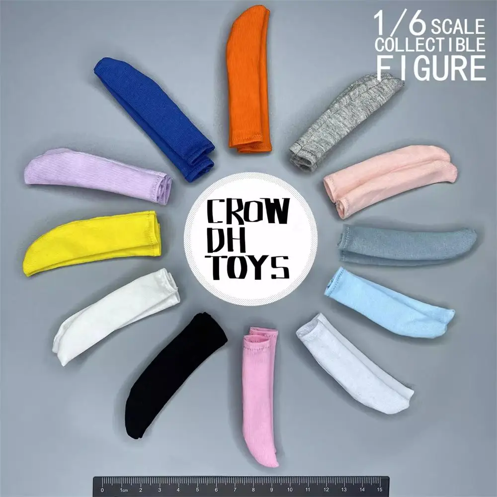 

В наличии, в продаже: Модные современные носки 1/6 масштаба, разноцветные, аксессуары для 12-дюймовых кукол DAM COO BD001, элемент сцены, DIY