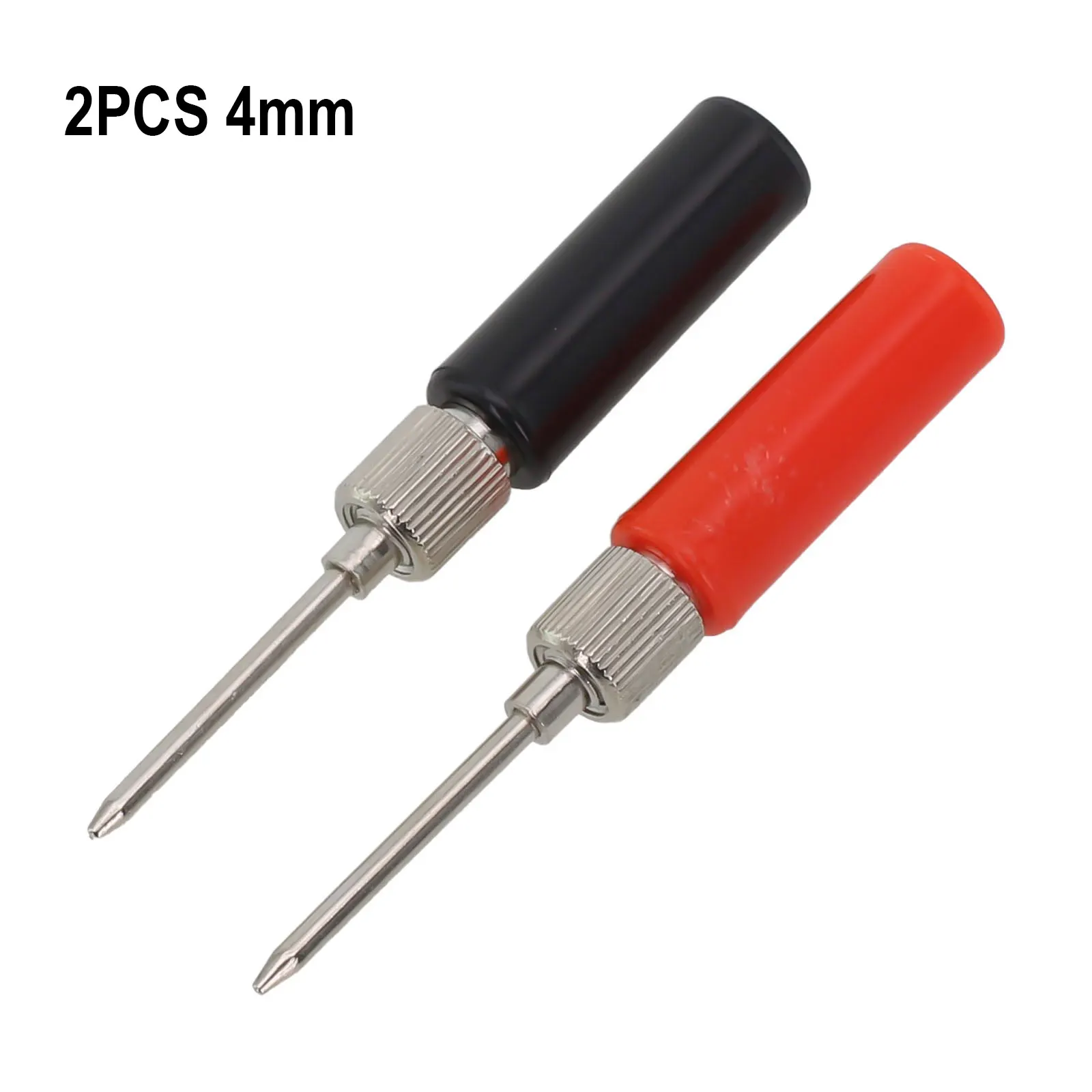 Multimeter Spring Electrical Test Probe Tip Hook Wire Connector Stainless Steel Test Probe Tip Hook Wire Connector