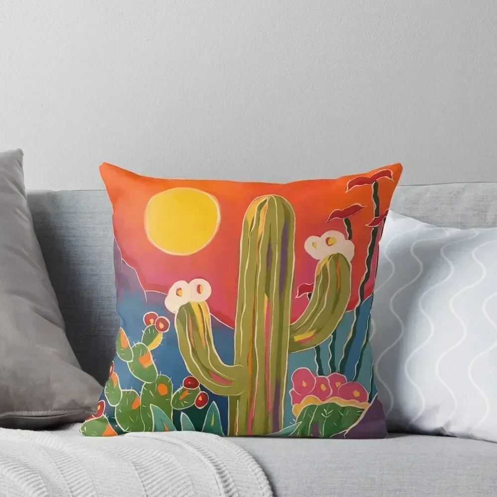 

Desert Blossoms Throw Pillow ornamental pillows for living room Couch Cushions ornamental pillows Luxury Pillow Case pillow