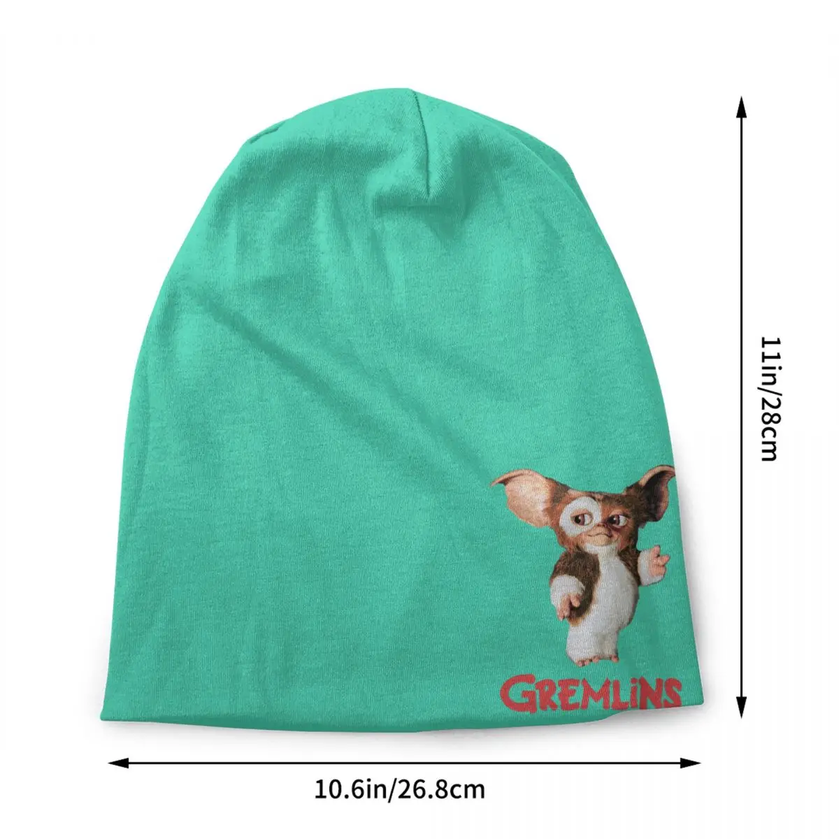 Custom Funny Gremlins Gizmo Bonnet Hat Knitting Hats Unisex Adult 80s Movie Mogwai Monster Warm Winter Skullies Beanies Caps