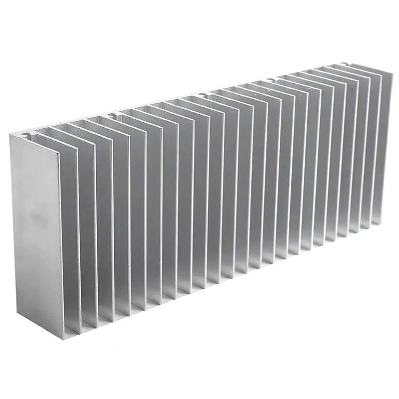 60x150x25mm Aluminum Heat Sink Heatsink Radiator Heating Heat Dissipation Cooling For Amplifer LED COB Light Power IC Transistor