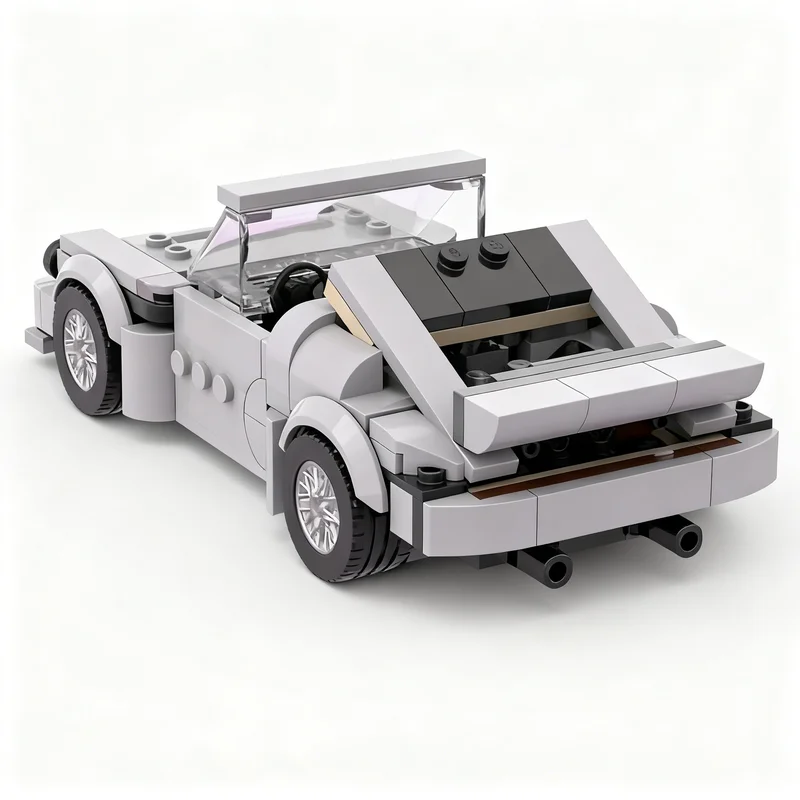 210pcs MOC City Champions Porscheed Model Building Blocks Architecture Christmas Gift Toys DIY Creative Idea Brick Education