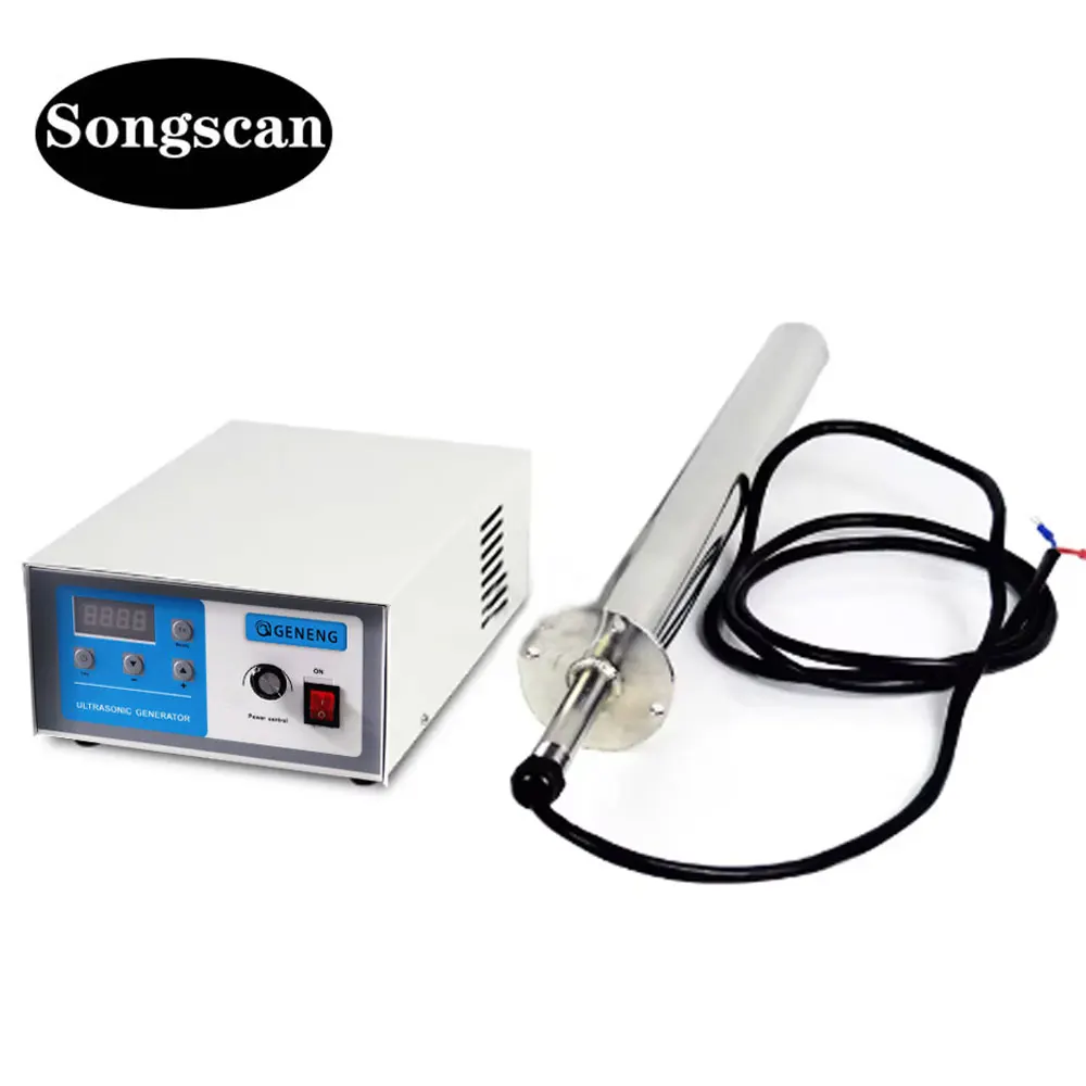 28K Ultrasonic Pulverizer Rod Vibrator Stick Sonic Probe Liquid Mixer Defoamer Dissolving Industry Ultrasonic Cleaner Machine