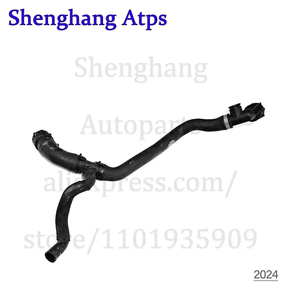 Lower Radiator Coolant Hose Line For Audi A4 B9 2.0L 2017-2025 8W0122055BN 8W0122055M 8W0 122 055 BN 8W0 122 055 M 8W0122055